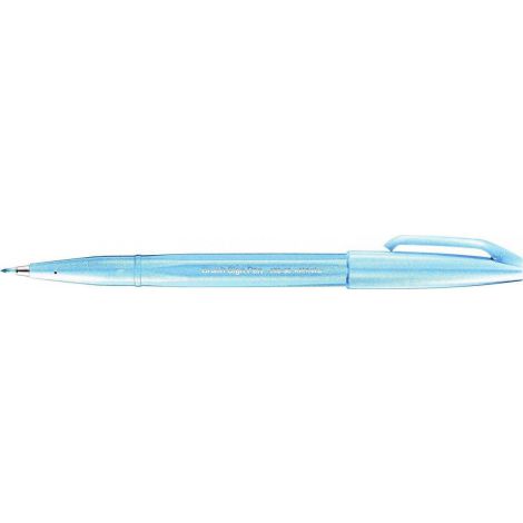 Pisak pędzelkowy Pentel Brush Sign Pen do kaligrafii Błękit